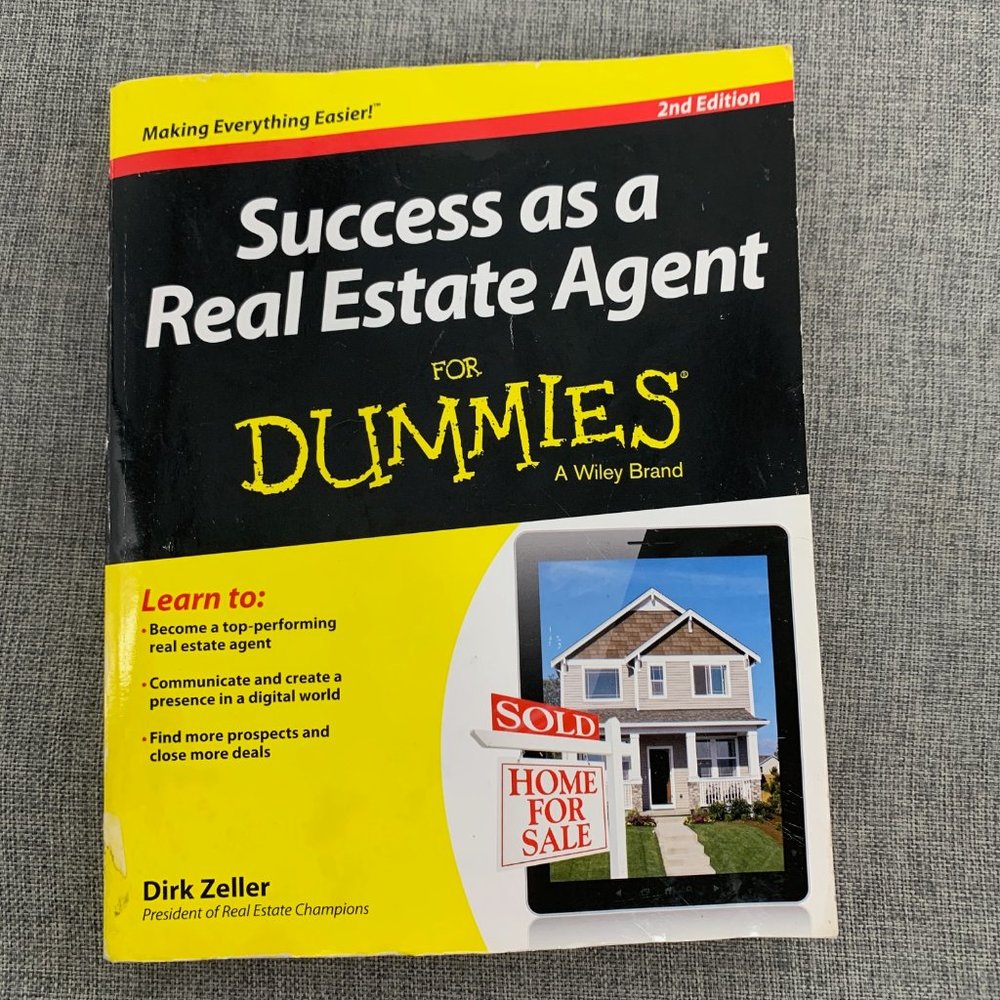 Success as a Real Estate Agent for dummies A Wiley Brand 2nd Edition Dirk Zeller